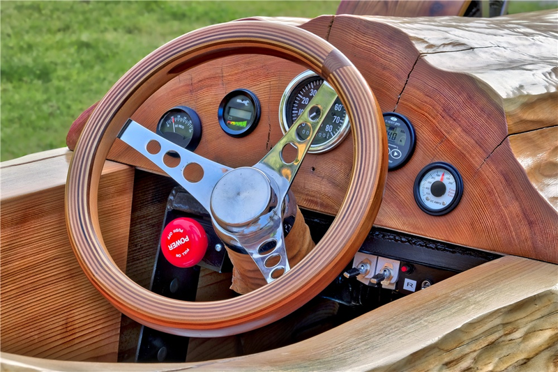 Illustration for article titled Here's Your Chance To Buy The World's Fastest Motorized Log